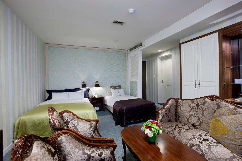 סיאול Central Tourist Hotel חדר תמונה